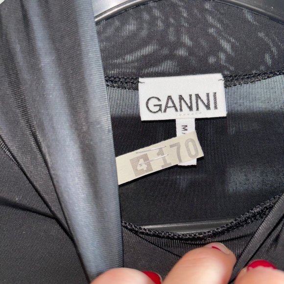 GANNI ROLLNECK BODYSUIT - Picture 3 of 11